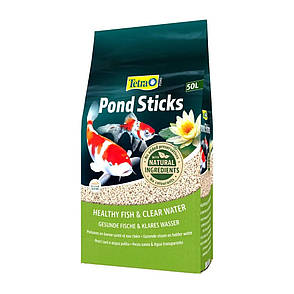 Корм для ставкових риб TetraPond Sticks, 50 л (основне харчування), фото 2