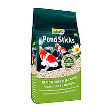 Корм для ставкових риб TetraPond Sticks, 50 л (основне харчування), фото 3