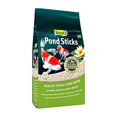 Корм для ставкових риб TetraPond Sticks, 50 л (основне харчування), фото 2