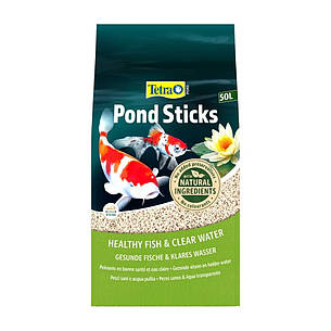 Корм для ставкових риб TetraPond Sticks, 50 л (основне харчування), фото 2