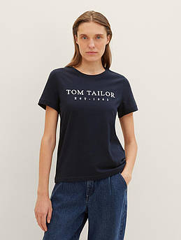 Футболка Tom Tailor 1041288 XS Темно-синій
