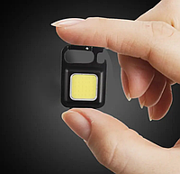 Ліхтар кишеньковий магнітний LED водонепроникний корпус з USB зарядкою, міні ліхтарик з магнітом для кріплення