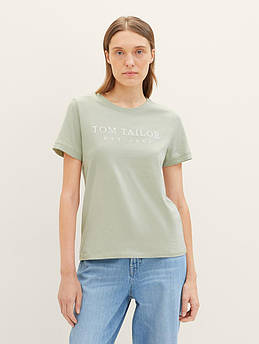 Футболка Tom Tailor 1041288 S Зелена