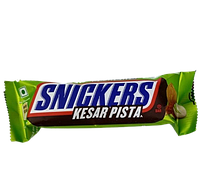 Шоколадный батончик Snickers с фисташками, 40г