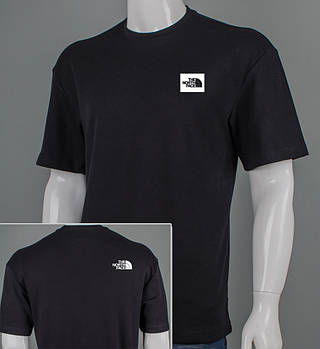 Футболка оверсайз TheNorthFace 3417м (Уп.4шт M-XXL), Чорний