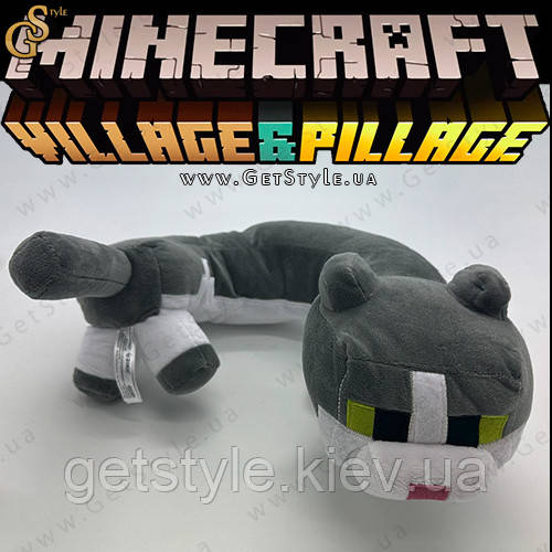 Іграшка-підголівник Оцеот Ocelot Minecraft Geadrest 35 см
