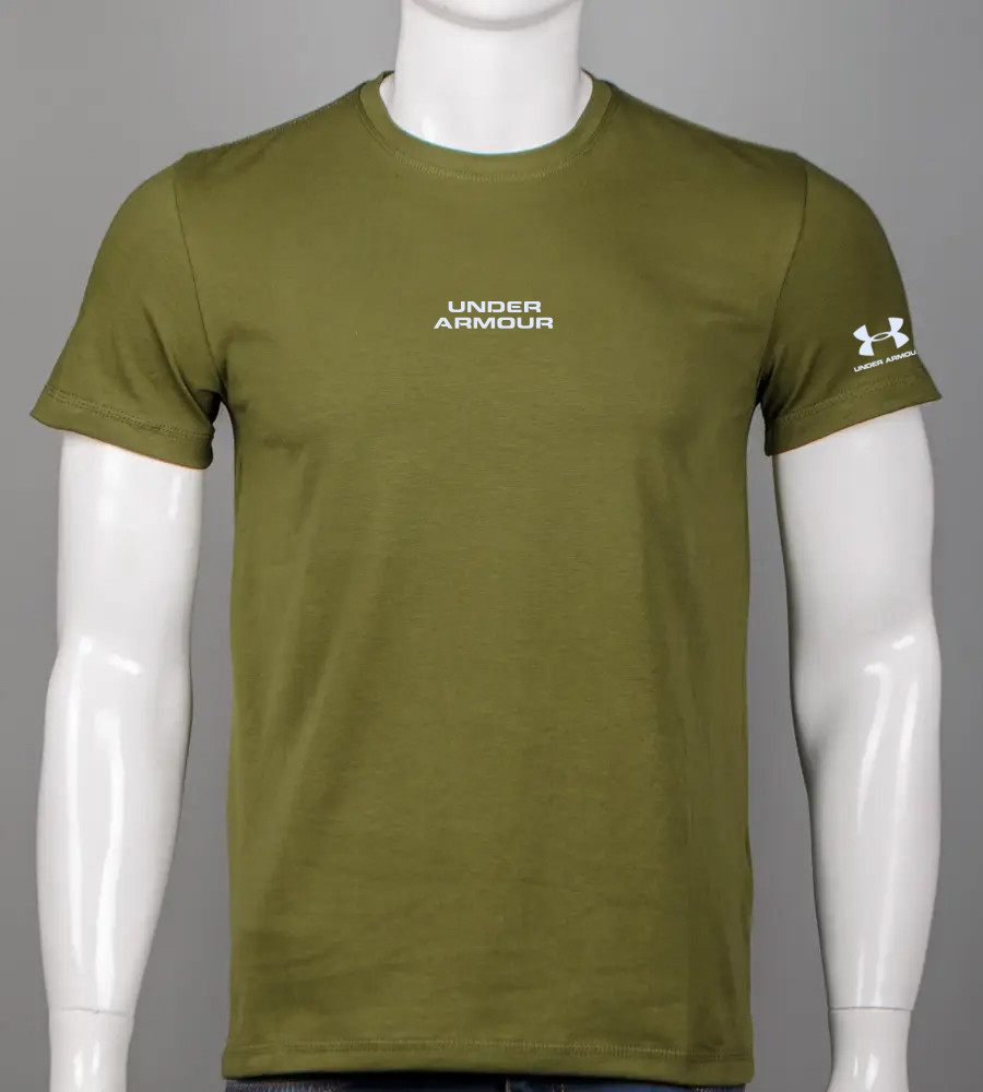 Футболка чоловіча Under Armour 2324м (Уп.4шт M-XXL), Хакі