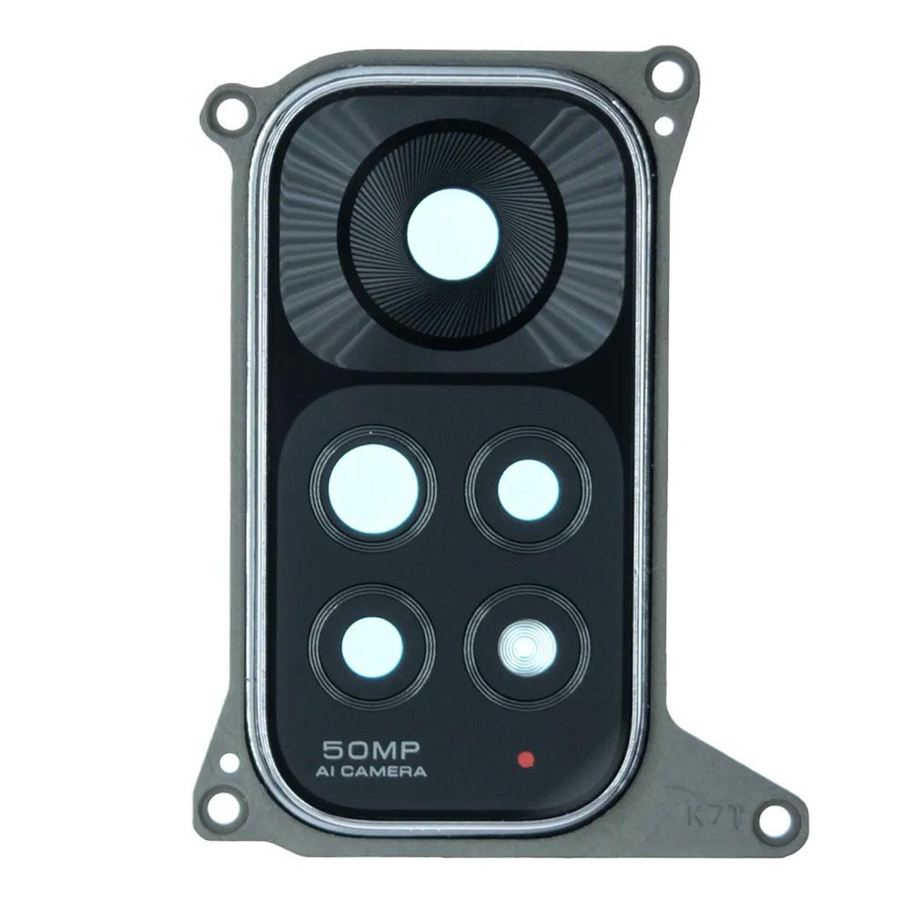 Скло камери для Xiaomi Redmi Note 11 в рамці (Black) (Original)