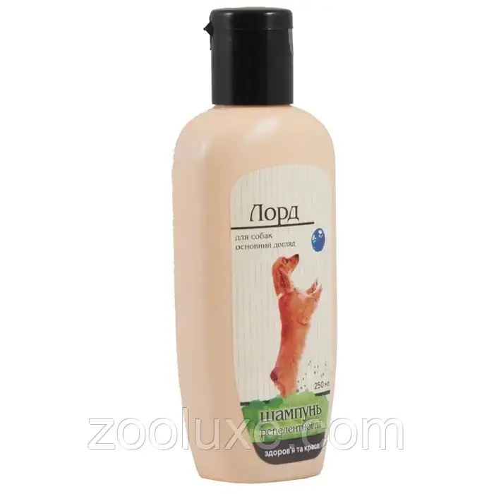 Шампунь для собак проти бліх, кліщів та інших ектопаразитів ProVET Лорд 250 мл Провіт, фото 1