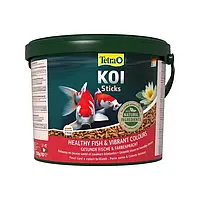 Корм для карпов Кои в палочках Tetra KOI Sticks 10 л / корм для прудовых рыб / корм для рыб Тетра