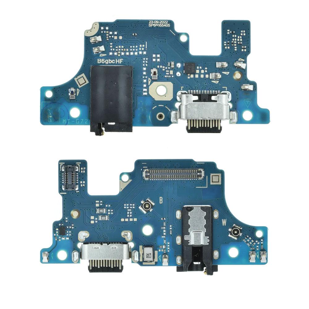 Плата з USB-роз’ємом та мікрофоном для Motorola XT2255 Moto G72