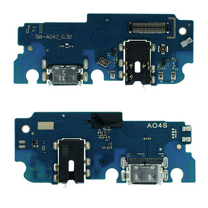 Плата з USB-роз’ємом та мікрофоном для Samsung A047F Galaxy A04s, фото 1