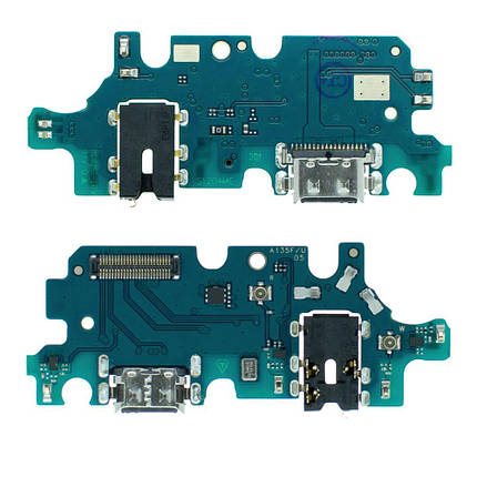Плата з USB-роз’ємом та мікрофоном для Samsung M135 Galaxy M13, фото 1
