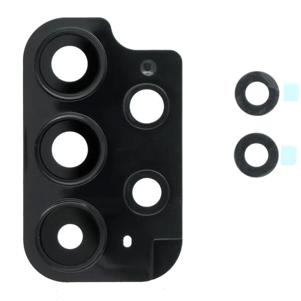 Скло камери для Samsung A336B Galaxy A33 5G (2022) в рамці (Black)