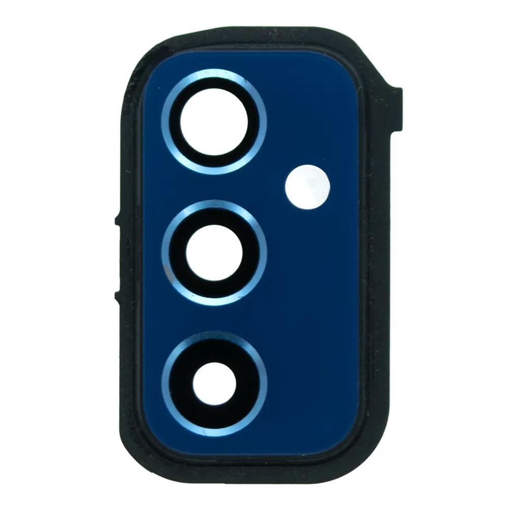 Скло камери для Samsung M526 Galaxy M52 5G (2021) в рамці (Blue)