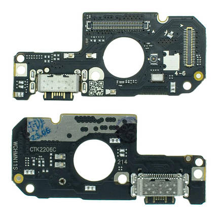 Плата з USB-роз’ємом та мікрофоном для Xiaomi Poco M4 Pro 4G, фото 1