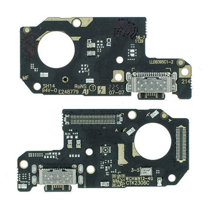 Плата з USB-роз’ємом та мікрофоном для Xiaomi Redmi Note 12 4G, фото 1