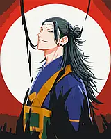 Картина за номерами аніме Живопис на полотні фарбами Картина-розфарбування по номерах Магічна битва Гето Сугуру Origami