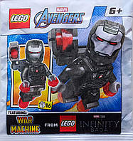 Коллекционная минифигурка для мальчика конструктор LEGO SUPER HEROES War Machine