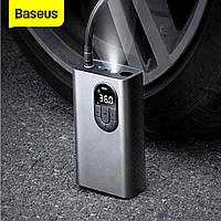 Электрический насос для автомобиля (30л/мин 7500мАч) Baseus, Автонасос с измерителем давления в шинах, DEV