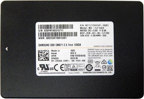 Накопичувач SSD 2.5" 128GB 5 mm SAMSUNG CM871 (MZ-YLF1280, MZYLF128HCHP-000L2) бв #