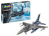 Збірна модель (1:72) Літак F-16D Tigermeet 2014, фото 3