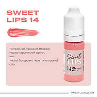 Пігмент для перманентного макіяжу SWEET LIPS № 14