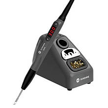 Паяльник SUNSHINE S245 портативний / цифрове регулювання / підставка / 100-450 ° C / 110 Вт