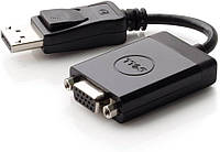 Переходник-конвертер DisplayPort (M) - VGA (F), DELL (5KMR3) оригинал черный