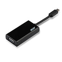 Переходник-конвертер Mini DisplayPort (M) - VGA (F) + USB + LAN Acer оригинал б/у