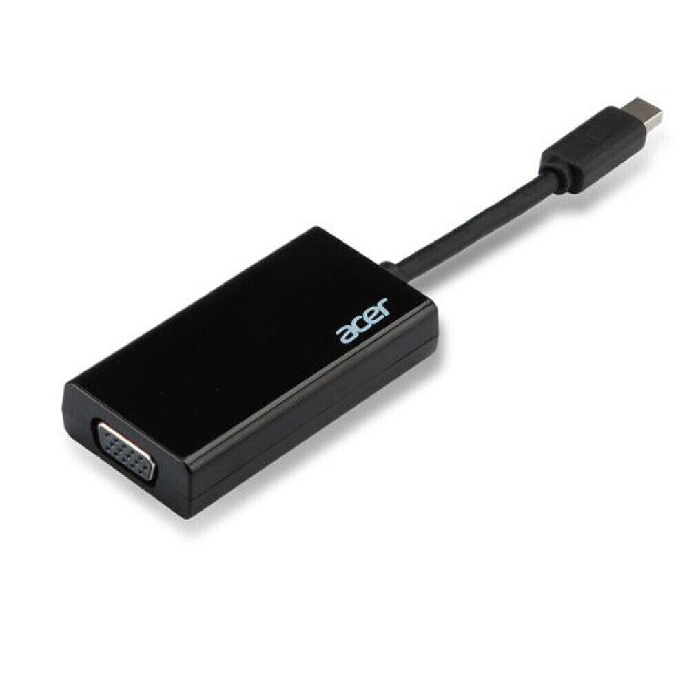 Переходник-конвертер Mini DisplayPort (M) - VGA (F) + USB + LAN Acer оригинал б/у - фото 1 - id-p1447878139