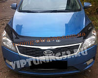 Дефлектор капота Vip Tuning на KIA CEED хетчбек з 2012-15 р. в