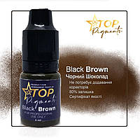 Пігмент для татуажу TOPpigments Black Brown