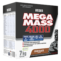 Гейнер Weider Mega Mass 4000 3 kg. Легендарний гейнер з креатином. Смак Шоколад