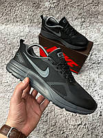 Мужские демисезонные кроссовки Nike Pegasus 26x Gore-Tex (черные) модные повседневные кроссы 3101 Найк