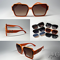 Модные солнцезащитные очки оранжевый