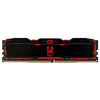 Модуль памяти для компьютера DDR4 16GB 3200 MHz IRDM X Black Goodram (IR-XL3200D464L16S/16G)