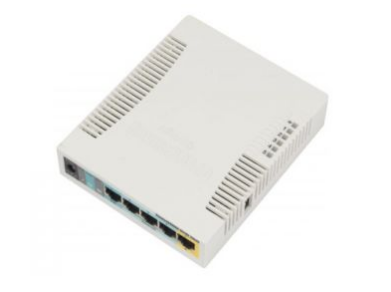 2.4GHz Wi-Fi з 5-портами Ethernet MikroTik RB951Ui-2HnD, фото 1