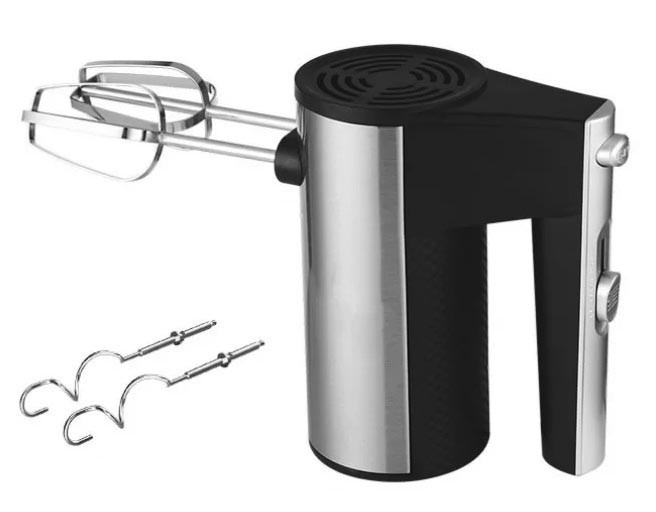 Ручний міксер BITEK BT-6629 з насадками для замішування тіста 5 швидкостей 800 Вт, фото 1