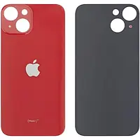 Задняя панель корпуса (крышка аккумулятора) для iPhone 14 Red (большое отверстие)