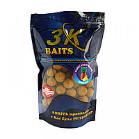 Бойлы 3KBaits растворимые пылящие Ананас 20мм 400г (3к08674)