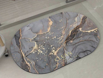 Элегантный коврик для ванной "Мраморное вдохновение" - фото 6 - id-p2133413953