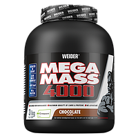 Гейнер Weider Mega Mass 4000 3 kg. Легендарный гейнер с креатином. Вкус Шоколад