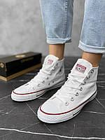 Женские кроссовки converse white (весна лето)