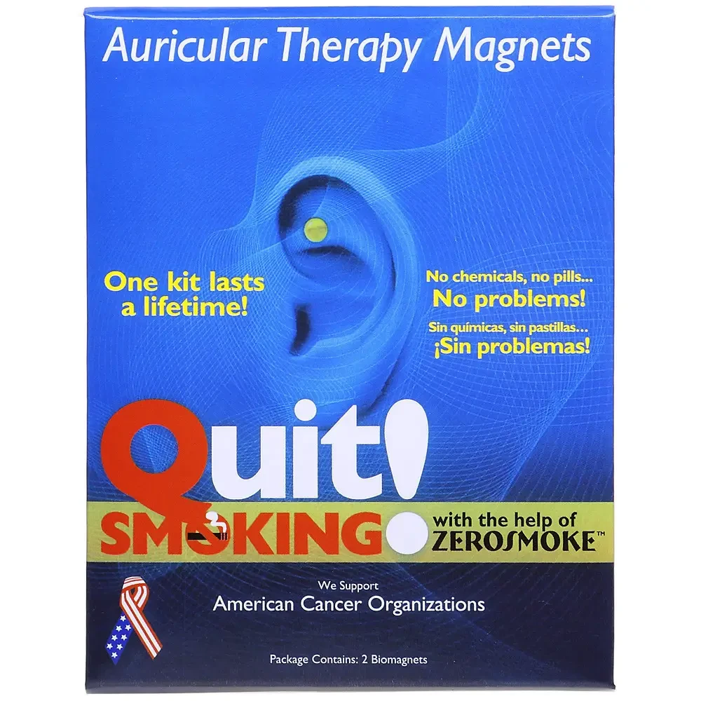 Магнітотерапія для боротьби з нікотиновою залежністю: ZERO SMOKE Антикуріння Магніти