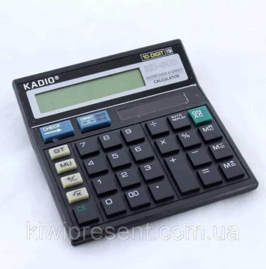 KK KD500: Бізнес-калькулятор з 10-розрядним дисплеєм