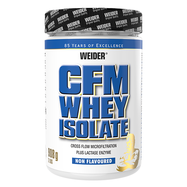 Протеїн Weider CFM Whey Isolate Protein 908 g. Ізолят протеїну. Смак нейтральный