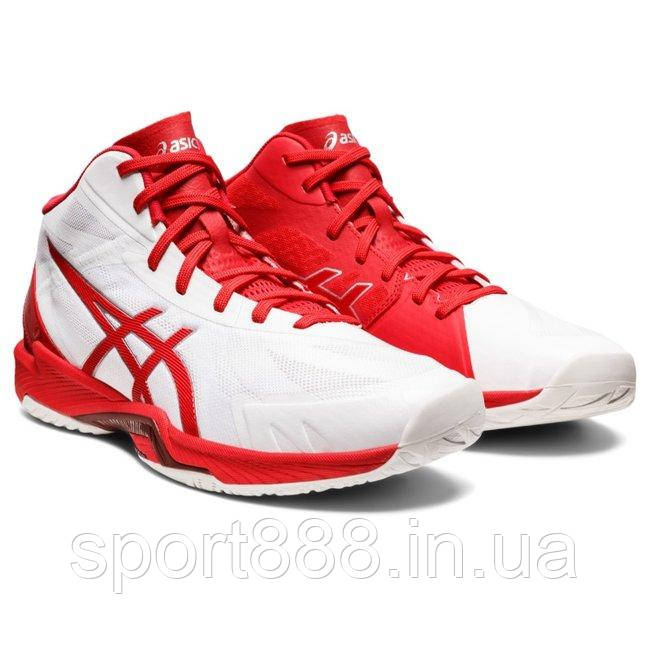Eur42 волейбольні кросівки Асикс ASICS V-Swift FF MT 3 'White Classic Red'