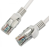 Сетевой патч-корд LAN 20m | Интернет-провод с разъемами | Соединительный шнур Ethernet для сети