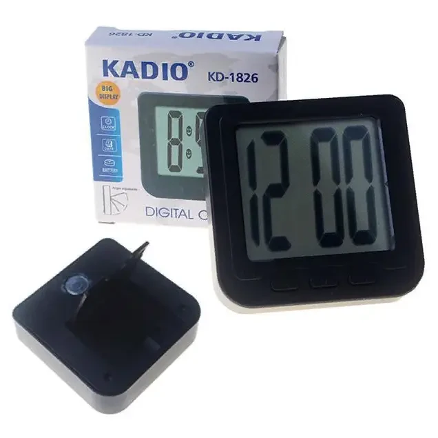 Годинник KD 1826 | Електронні будильники на стіну | Настільний цифровий годинник - Електронний настільний годинник з будильником